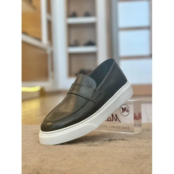 Chaussures en cuir – 3204 NOIR - MAKEBA