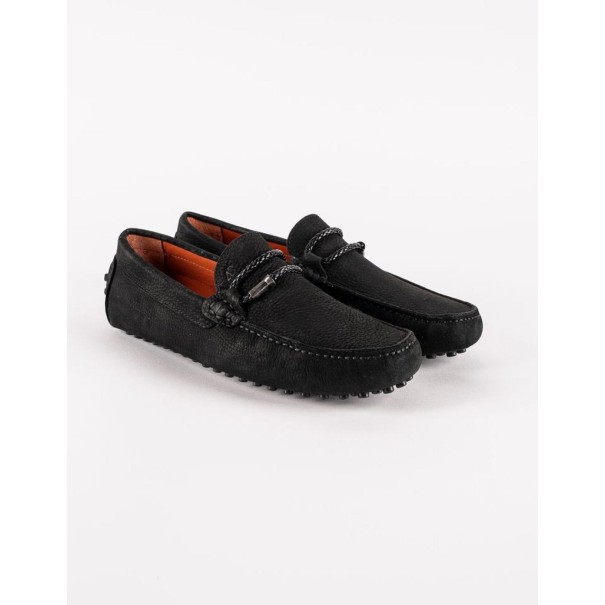 Mocassins en cuir Tito – PP05 Noir - MAKEBA