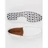 Mocassins en cuir Tito – PP01 Cuir Blanc - MAKEBA
