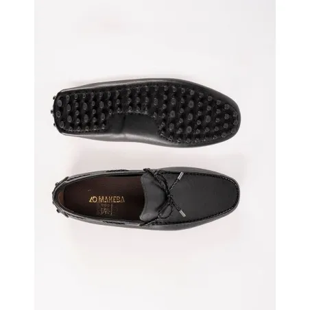Mocassins en cuir Tito – PP02 Noir - MAKEBA