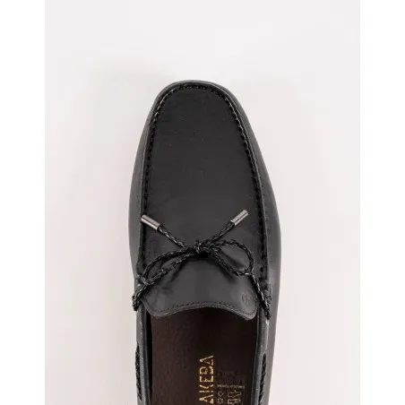 Mocassins en cuir Tito – PP02 Noir - MAKEBA