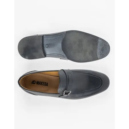 Chaussures en cuir Luca – CLA2 Noir - MAKEBA