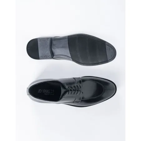 Chaussures en cuir Carlo – CH12 Noir - MAKEBA