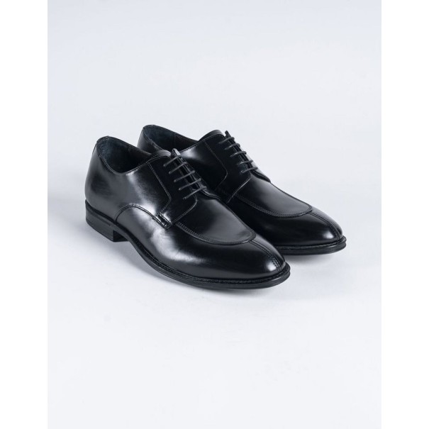 Chaussures en cuir Carlo – CH12 Noir - MAKEBA