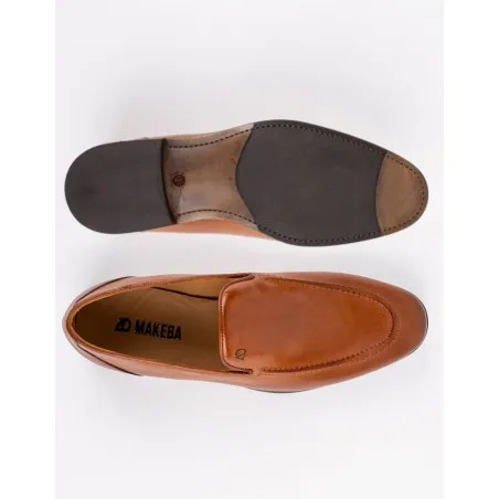 Chaussures en cuir Luca – CLA11 Marron 272 - MAKEBA