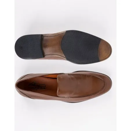 Chaussures en cuir Luca – CLA11 Marron 290 - MAKEBA