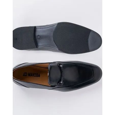 Chaussures en cuir Luca – CLA32 Noir - MAKEBA
