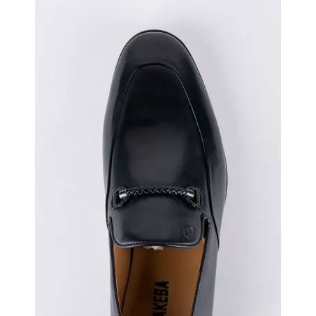Chaussures en cuir Luca – CLA32 Noir - MAKEBA