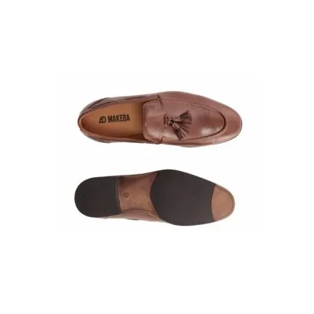 Chaussures en cuir Luca – CLA6 Marron 234 - MAKEBA