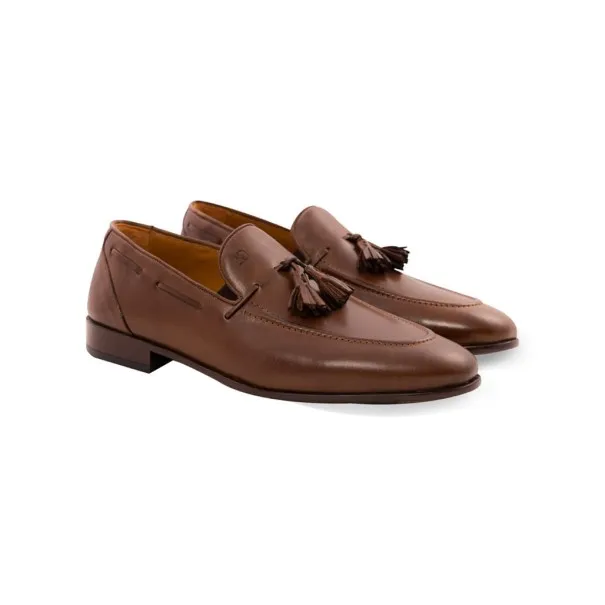 Chaussures en cuir Luca – CLA6 Marron 234 - MAKEBA