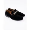 Chaussures en cuir Luca – CLA7 Daim Noir - MAKEBA