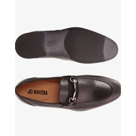 Chaussures en cuir Luca – CLA7 Noir - MAKEBA