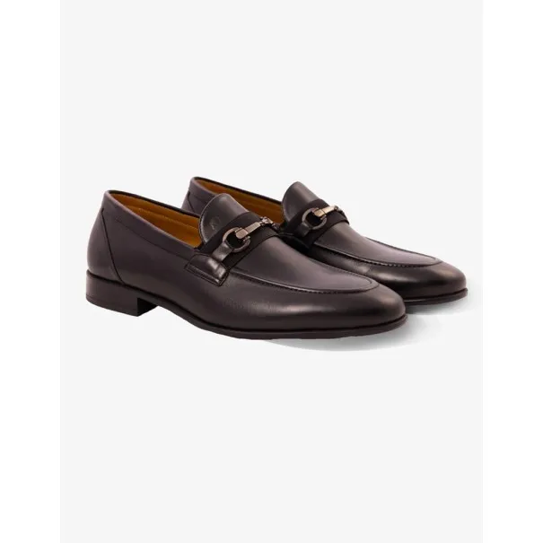 Chaussures en cuir Luca – CLA7 Noir - MAKEBA