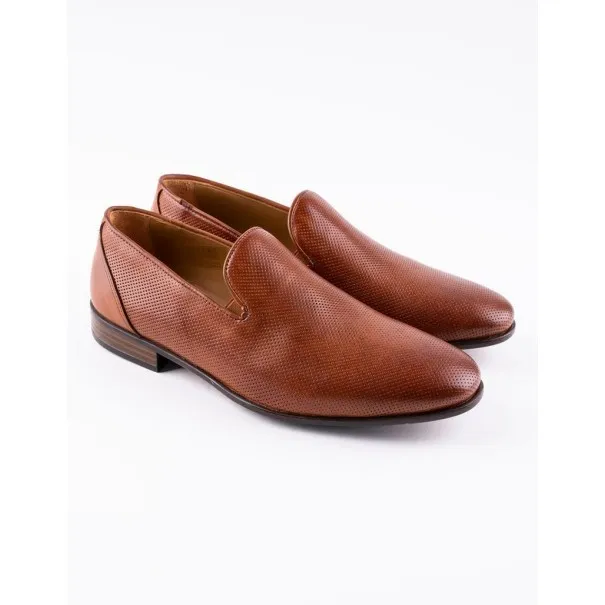 Chaussures en cuir Luca – CLA8 Marron 272 - MAKEBA