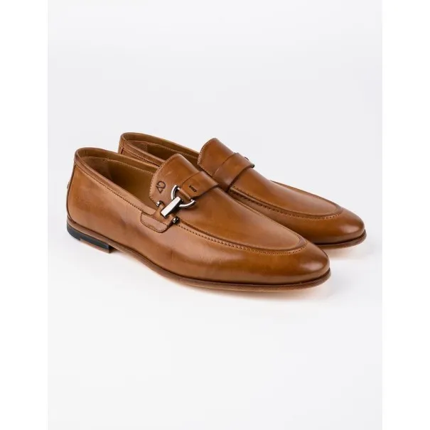 Chaussures en cuir Santino – GC04 Camel - MAKEBA