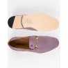 Chaussures en cuir Santino – GC06 Mauve - MAKEBA