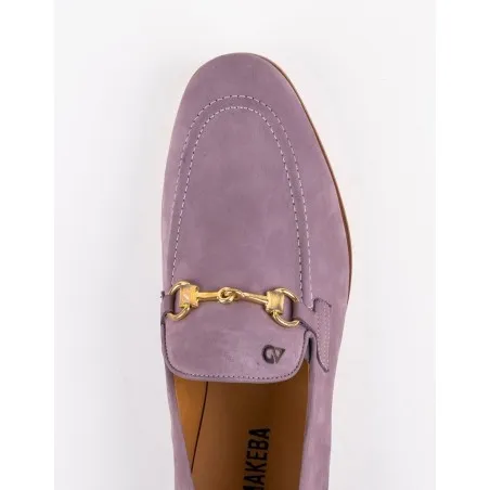 Chaussures en cuir Santino – GC06 Mauve - MAKEBA