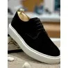 Baskets en cuir – 8912 Daim Noir - MAKEBA