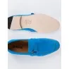 Chaussures en cuir Santino – GC09 Bleu - MAKEBA