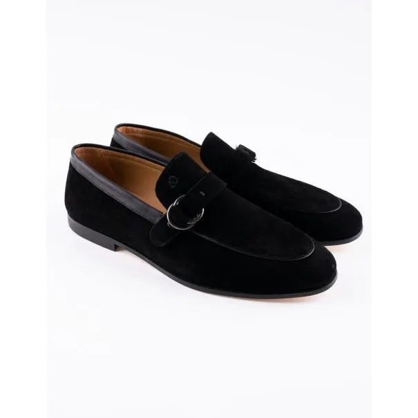 Chaussures en cuir Santino – GC09 Noir - MAKEBA