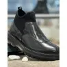 Boots homme en Cuir – 120 Noir - MAKEBA