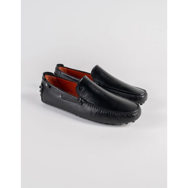 Mocassins en cuir Tito – PP07 Cuir Noir - MAKEBA