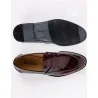 Chaussures en cuir Carlo – CH07 Bordeaux - MAKEBA