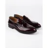 Chaussures en cuir Carlo – CH07 Bordeaux - MAKEBA