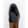 Chaussures en cuir Carlo – CH07 Noir Glacé - MAKEBA