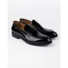 Chaussures en cuir Carlo – CH07 Noir Glacé - MAKEBA