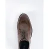 Chaussures en cuir Carlo – CH12 Marron - MAKEBA