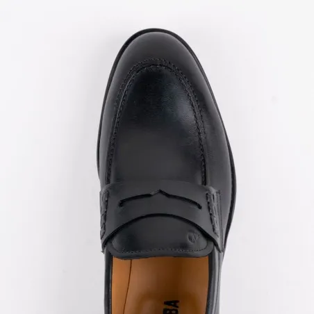 Chaussures en cuir Carlo – CH07 Noir - MAKEBA
