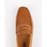 Mocassins en cuir Tino – TD100 Camel - MAKEBA