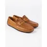 Mocassins en cuir Tino – TD100 Camel - MAKEBA