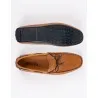 Mocassins en cuir Tino – TD103 Camel - MAKEBA