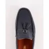 Mocassins en cuir Tino – TD104 Bleu - MAKEBA