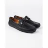 Mocassins en cuir Tino – TD101 Noir - MAKEBA