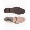 Chaussures en cuir Otto – 8711 Nubuck Beige - MAKEBA