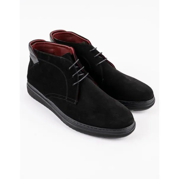 Bottines et Boots Homme MAKEBA  AD10 DAIM NOIR - MAKEBA