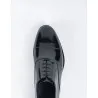 Chaussure en cuir Dante – DB21 Noir Brillant - MAKEBA