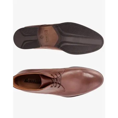 Boots en cuir Dante – DB10 Marron 234 - MAKEBA