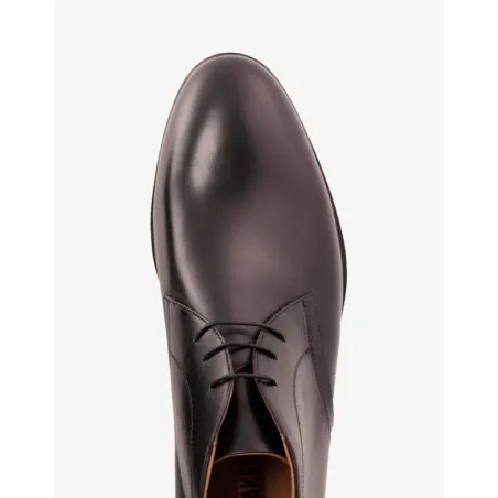 Boots en cuir Dante – DB10 Noir - MAKEBA