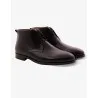 Boots en cuir Dante – DB10 Noir - MAKEBA