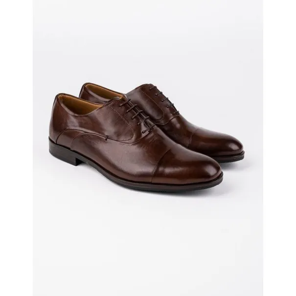 Chaussures en cuir Dante – DB08 Marron 290 - MAKEBA