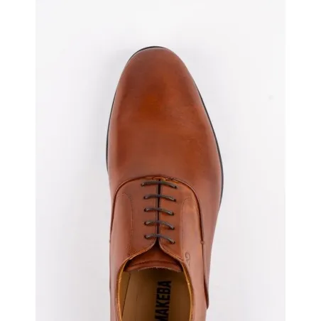 Chaussures en cuir Dante – DB04 Marron 272 - MAKEBA