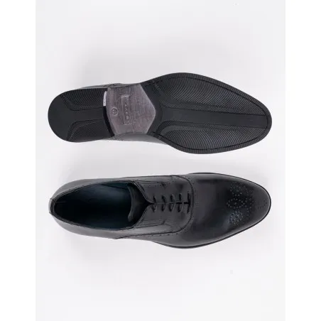 Chaussures en cuir Dante – DB02 Noir - MAKEBA