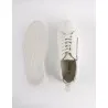 Baskets en cuir Cassio – CVR06 Blanc - MAKEBA