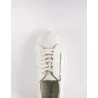 Baskets en cuir Cassio – CVR06 Blanc - MAKEBA