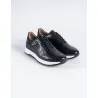 Baskets en cuir Ricardo – 1302 Noir - MAKEBA