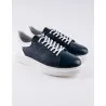 Basket en cuir Raffaello – Mac02 Bleu - MAKEBA
